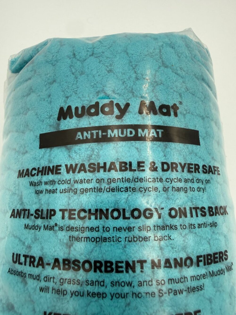 Muddy Mat Anti-Mud Mat Teal 18x28